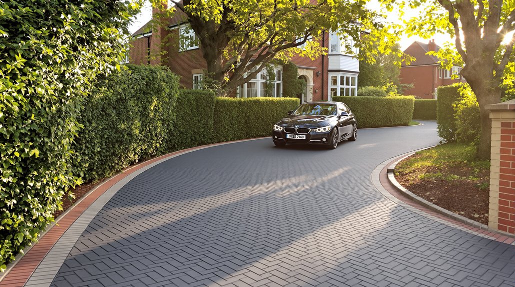 driveways yield high roi