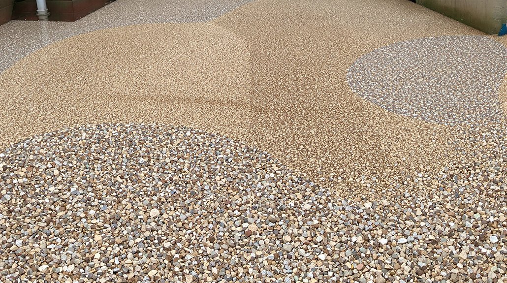gravel selection and installation