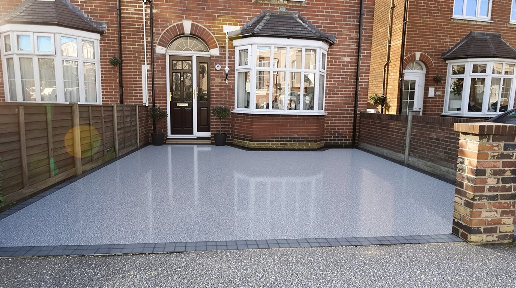 low maintenance resin driveways