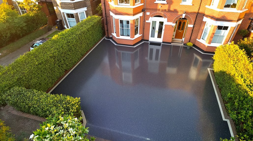 resin driveways enhance property value