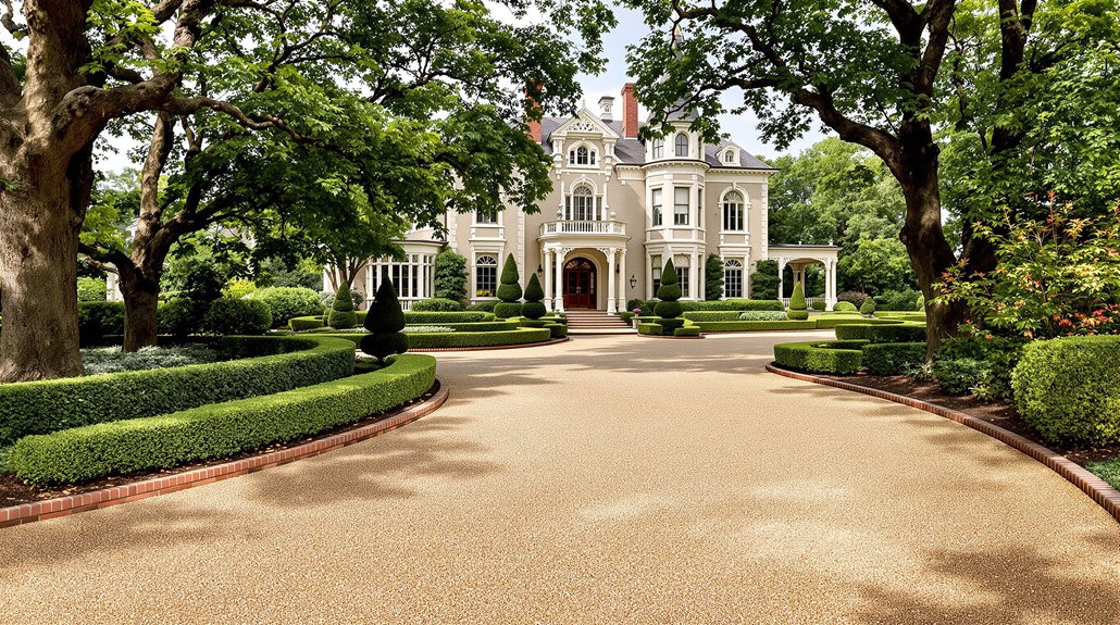victorian driveways ornate functionality