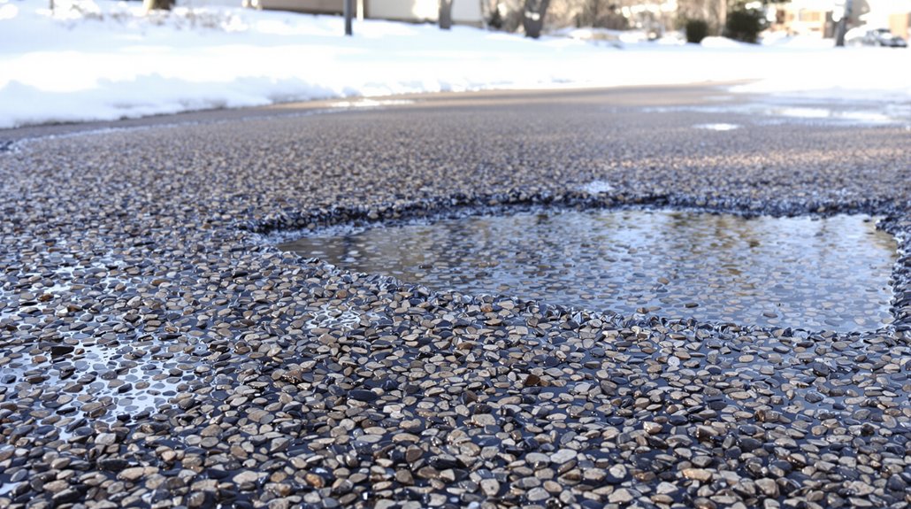 winter safety through drainage