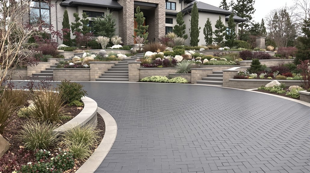 year round hardscaping appeal