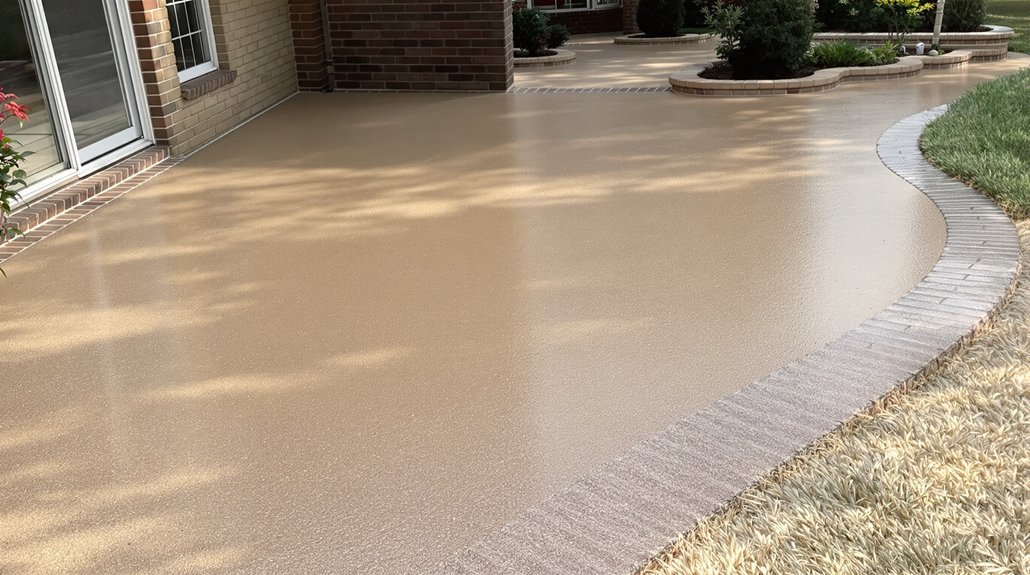 concrete surface restoration technique