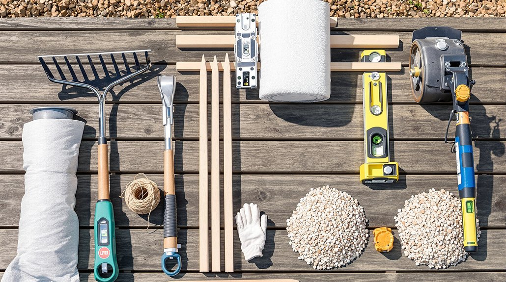 essential tools and materials