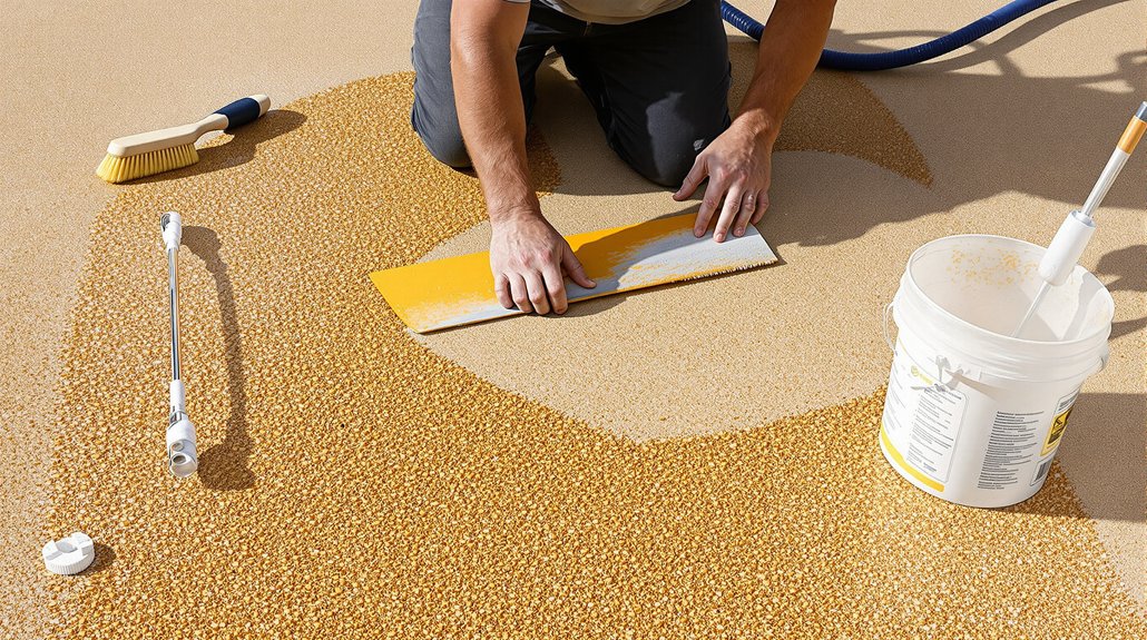 maintaining resin bound surfaces