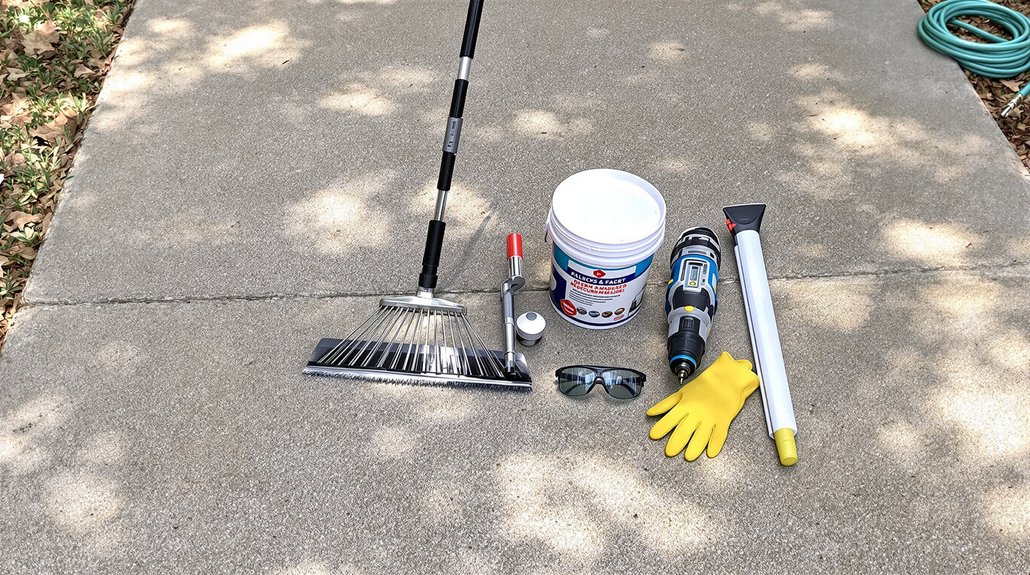 prepare tools and materials