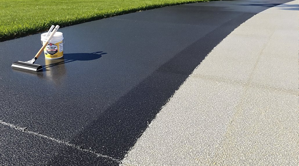 seal driveways every few years