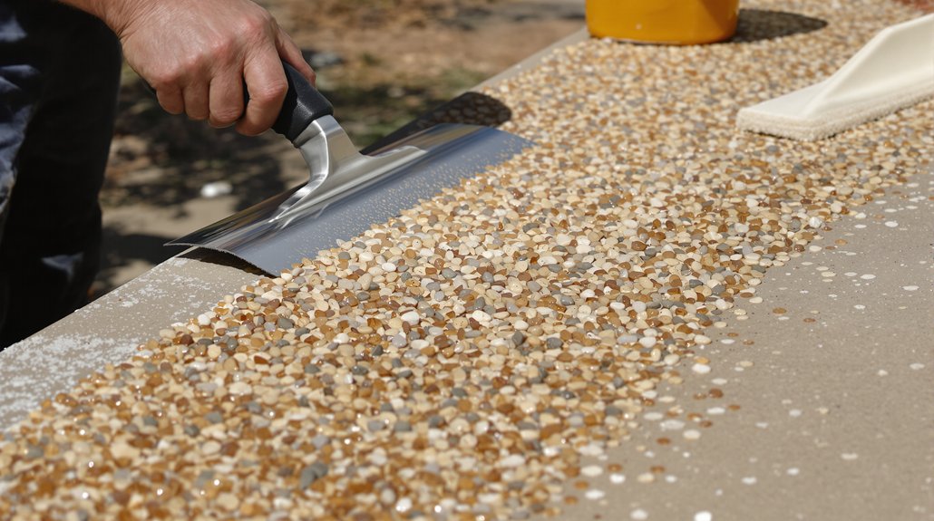 surface preparation and installation
